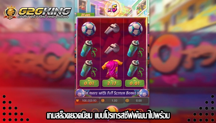 เกมสล็อตยอดนิยม แบบโปรเกรสซีฟพัฒนาไปพร้อม