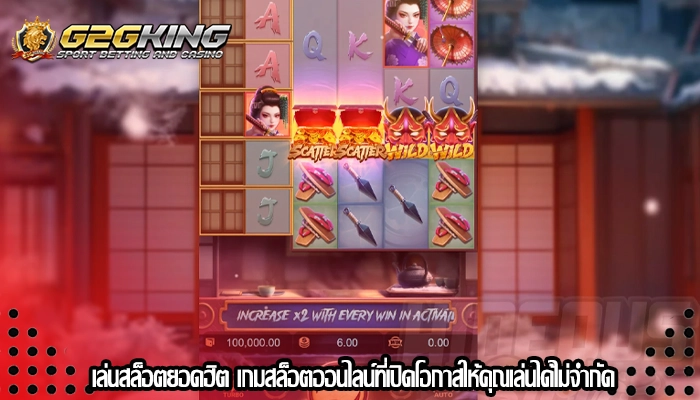 เล่นสล็อตยอดฮิต เกมสล็อตออนไลน์ที่เปิดโอกาสให้คุณเล่นได้ไม่จำกัด